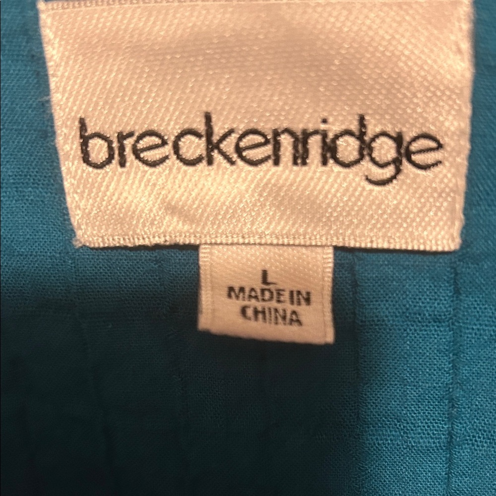Breckenridge Teal Apparel